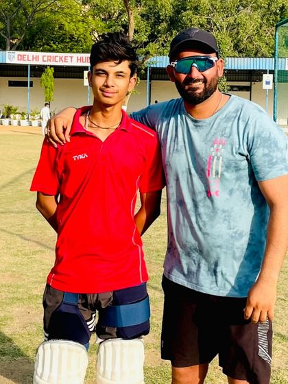 Akshay Sharma's all-round performance of 310 runs and 13 wickets in 3 matches is truly outstanding. He was rightly named the Best Allrounder.