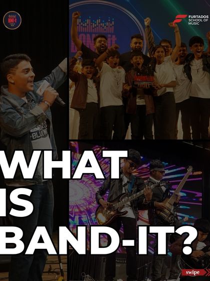 A visual summary of what Band-It is all about. This collage shows the diverse range of talent, from solo singers and bands to award winners, capturing the spirit of the competition.