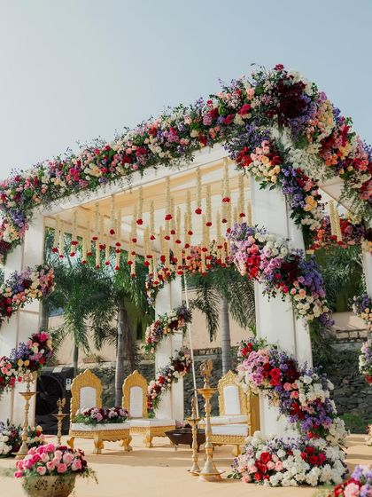 Wedding Stories - Event Design & Decor Grand Stages & Mandaps photo 34