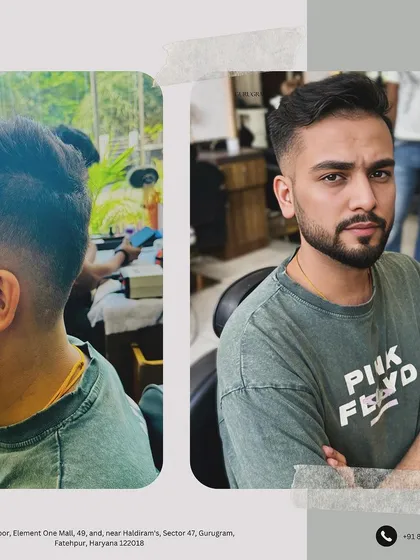 It was an honor to style the one and only Elvish Yadav, winner of Bigg Boss OTT. Here's a look at the sharp, modern fade haircut and beard trim I created for him, proving that great style is for everyone.