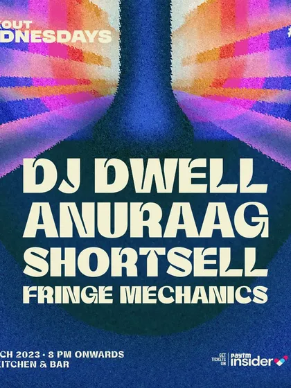 The poster for my debut at Boxout Wednesdays in Delhi. It was an honor to play at this legendary night, and I brought a set full of breakbeats and jungle.