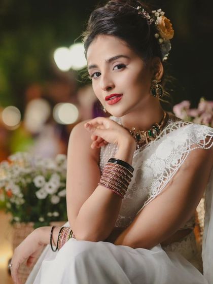 A collection of outfits perfect for any celebration. From intricate lehengas to shimmering sarees, these pieces are designed to ensure you are the best dressed guest at any event.