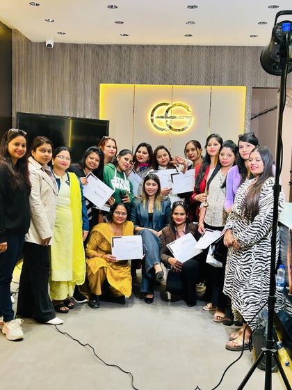 A full house at our recent makeup masterclass. Thank you all for coming.