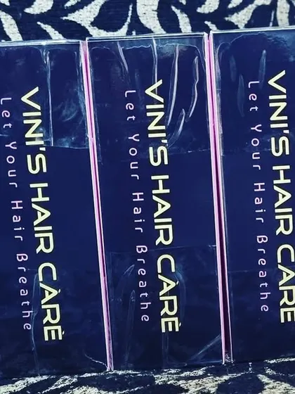 More of my hair oils in their boxes. Seeing them ready for delivery is always a proud moment for me.