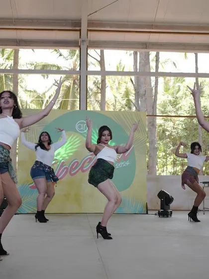 Our Heels batch making their debut performance at Spectra, bringing a different kind of fire to the floor.