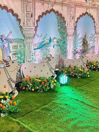 Pichwai & Vrindavan Inspired Decor photo 12