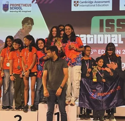A proud moment on the winners' podium at the ISSO National Games. Our players are celebrating their team victory, showcasing the high level of competition we prepare them for. This is what dedication looks like.
