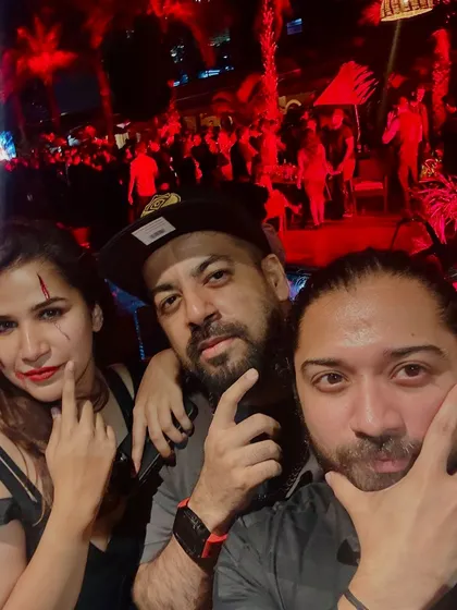 A spooky selfie with the party crew during the Halloween event. These are the memories that make the nights unforgettable.
