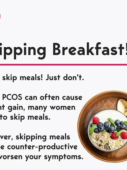 Mistake number one for PCOS weight loss is skipping breakfast. Skipping meals can worsen your symptoms and make it harder to lose weight. I emphasize consistent, balanced meals.