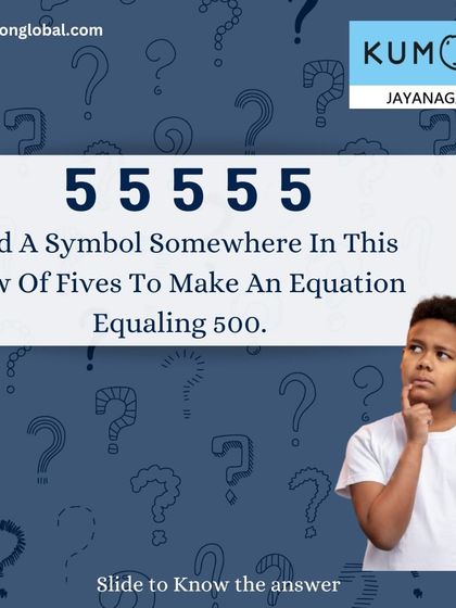 Indu - Math Tutoring & Enrichment Program Fun Math Challenges & Brain Teasers photo 3