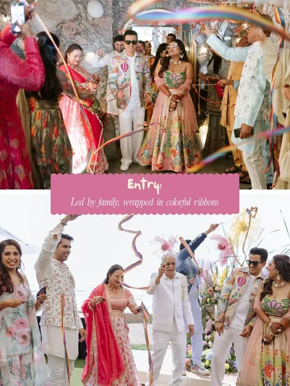 More moments from our colorful Haldi and Mehendi events, capturing the joy, laughter, and beautiful details.