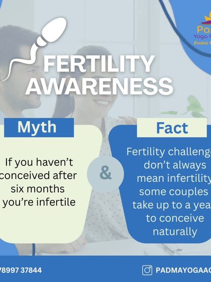 It's a common myth that you are infertile if you don't conceive in six months. The fact is, it can take up to a year for many healthy couples to conceive naturally.
