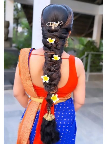 Laxmi Ramkrishna - Special Occasion Hairstyling Traditional South Indian Braids photo 32