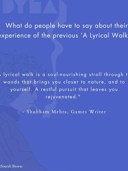 These are more reflections from people who have joined my walks. Their words speak to the soul-nourishing, meditative, and connecting power of blending poetry with nature. I am so grateful for their willingness to share their experiences.