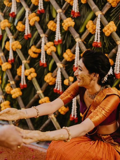 Decor by Aditya - Event Design & Decoration Vibrant Haldi & Mehendi Ceremonies photo 7