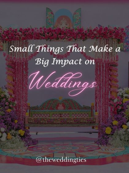 An introduction to the small details that make a big impact on weddings. We believe in creating thoughtful, personalized moments that elevate the entire experience.