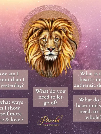 Here are the journal prompts for the Lions Gate Portal. Answering questions like "What is my heart's most authentic desire?" and "What do I need to let go of?" helps you gain clarity and roar into your manifestations.