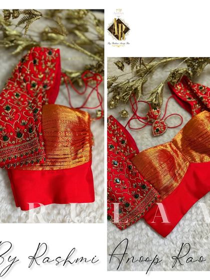 Arulaa by Rashmi Anoop Rao - Custom Bridal & Occasion Wear for Women Bridal Blouse Masterpieces photo 23