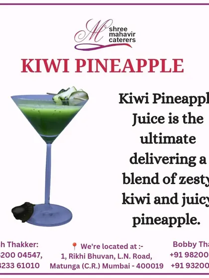 This Kiwi Pineapple juice is the ultimate tropical refresher. We blend zesty kiwi and sweet, juicy pineapple to create a vibrant green drink that is packed with flavor.