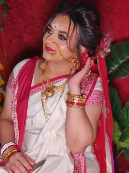 Another stunning portrait of my Bengali bride.