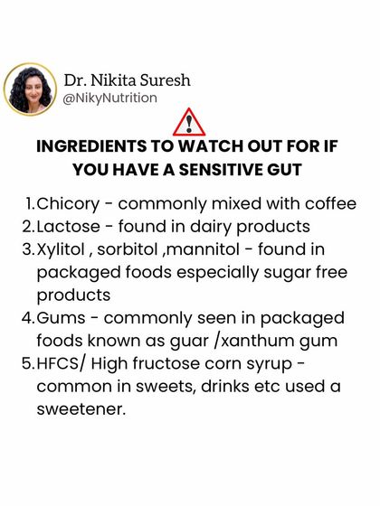 If you have a sensitive gut, watch out for these ingredients. Chicory, lactose, sugar alcohols, and certain gums can cause digestive issues for many people. Always read the labels.