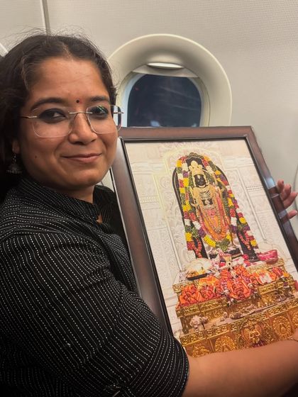 A cherished memory of traveling with Ram Lala, a journey from contesting a historic case to feeling a personal connection.