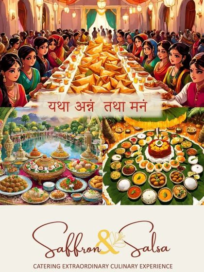 Saffron & Salsa - Vegetarian & Vegan Event Catering Our Philosophy: Conscious & Customised Catering photo 7