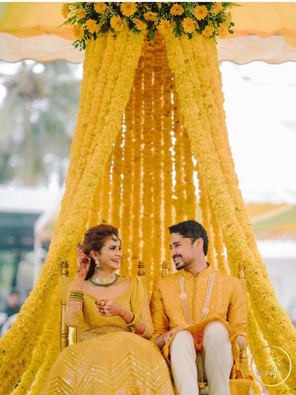 Gowjee - Wedding Planning & Design Vibrant Haldi & Mehendi Ceremonies photo 92