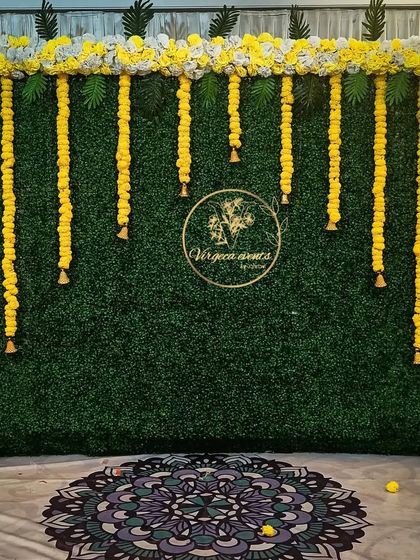 Virgeca Events - Event Decoration & Planning Vibrant Haldi & Mehendi Decor photo 9