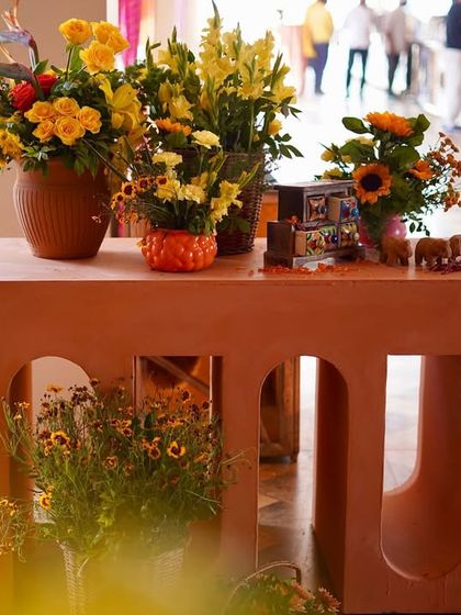 Wedding Decor Company - Wedding Event Design & Decor Radiant Haldi & Mehendi Celebrations photo 32