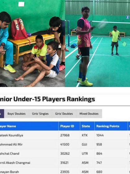 Udbhav Academy - High-Performance Badminton Coaching National & International Podiums photo 12