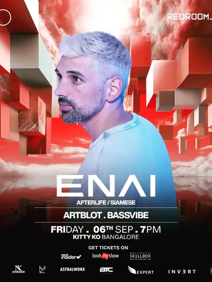 Sharing the stage with Afterlife and Siamese artist Enai at Kitty Ko. His deep, melodic sound was a perfect match for the rooftop vibe.