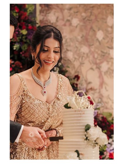 Geethanjali Venkatesh - Special Occasion Makeup Regal Reception & Sangeet Glam photo 29