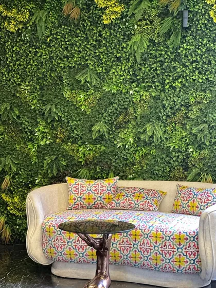The details make the design. Our artificial foliage is dense and varied, creating a rich texture that adds depth and luxury to any interior space.