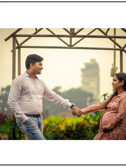 A simple, beautiful shot of a couple holding hands, symbolizing their partnership on this journey.