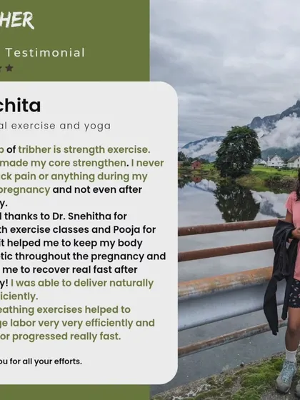 We are so proud of Ruchita's journey with us. Her story shows how our focus on strength, yoga, and breathing can lead to an energetic, pain-free pregnancy, a faster recovery, and an empowered birth experience.