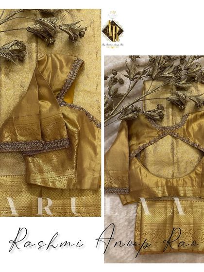 Arulaa by Rashmi Anoop Rao - Custom Bridal & Occasion Wear for Women A Kaleidoscope of Blouses photo 24