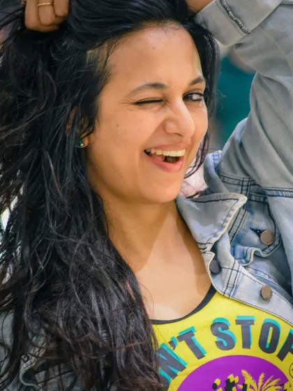 This is me, your choreographer and biggest cheerleader. I'm here to hype you up and make sure you have the best time learning. My process is all about positive energy and having fun.