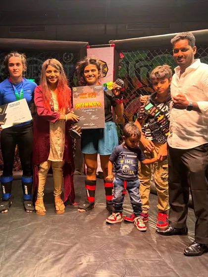 Celebrating a night of victories at an amateur MMA fight night. Our new fighters are rising, with wins by RNC, knockout, and split decision. We build champions from the ground up.