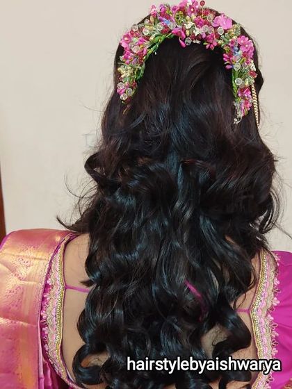 Aishwarya D E - Special Occasion Makeup and Styling Signature Hairstyles: Curls & Waves photo 6