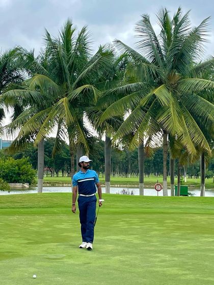 Walking the fairway with purpose. Every step on the course is an opportunity to learn, observe, and prepare for the next shot, a core tenet of my mental game golf training.