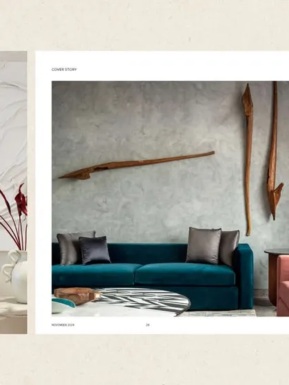 The cover story of CW Property, featuring our work and our philosophy on whether art is the missing piece in a dream home. We believe it is essential.