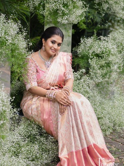 Padma Nandivada - Custom Bridal Wear Design Signature Hand-Embroidered Blouses photo 18