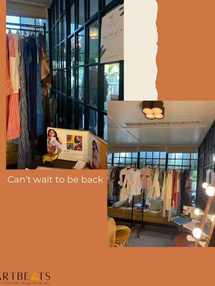 A look at our setup at Soho House Mumbai. We can't wait to be back and share our new creations with this wonderful community.