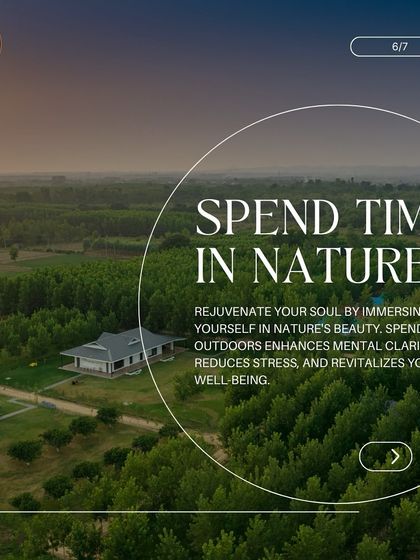 A core part of our retreat is spending time in nature. We believe immersing yourself in the beauty of the forest revitalizes your well-being, enhances mental clarity, and naturally reduces stress.