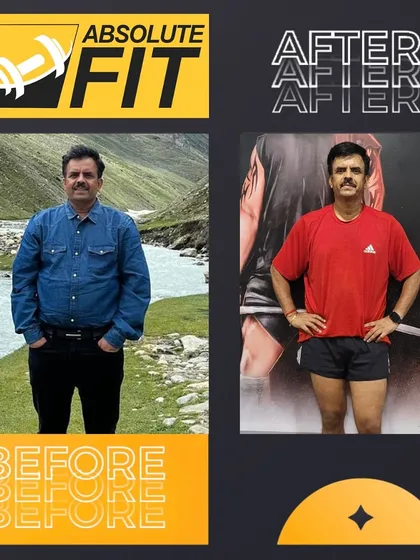A year ago, Yogesh Sir set a goal to transform himself. Through our guided training and nutrition plans, he dropped from 94kg to 80kg, gaining lean muscle and becoming the fittest he's ever been. His journey inspires our entire community.