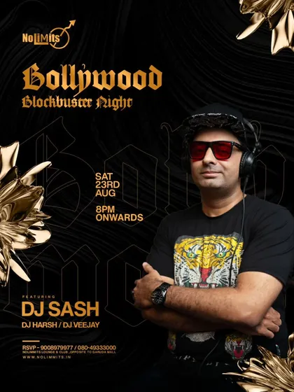 This poster for one of my 'Bollywood Blockbuster' Saturdays at Nolimmits is a perfect example of my core offering. I bring the best of Bollywood and Punjabi music with an audio-visual twist.