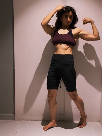 I couldn't decide which photo to post, so I posted them all. Each one represents a moment of feeling strong and proud of what my body can do.