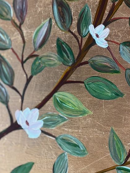 Nishka Mehta - Custom Artwork & Installations Gold Leaf & Metallic Murals photo 5