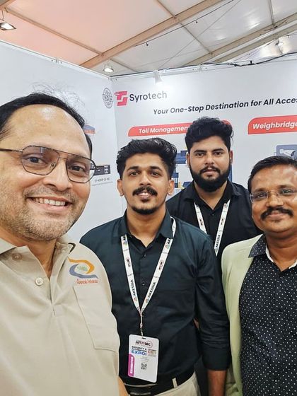 A selfie moment with our team and visitors at the Autosec Expo. Events like these are all about connecting with the community and sharing our passion for technology.